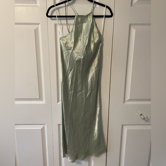 Aritzia Babaton Lato Sage green Dress. NWT. Sz. XXS - Picture 2 of 5